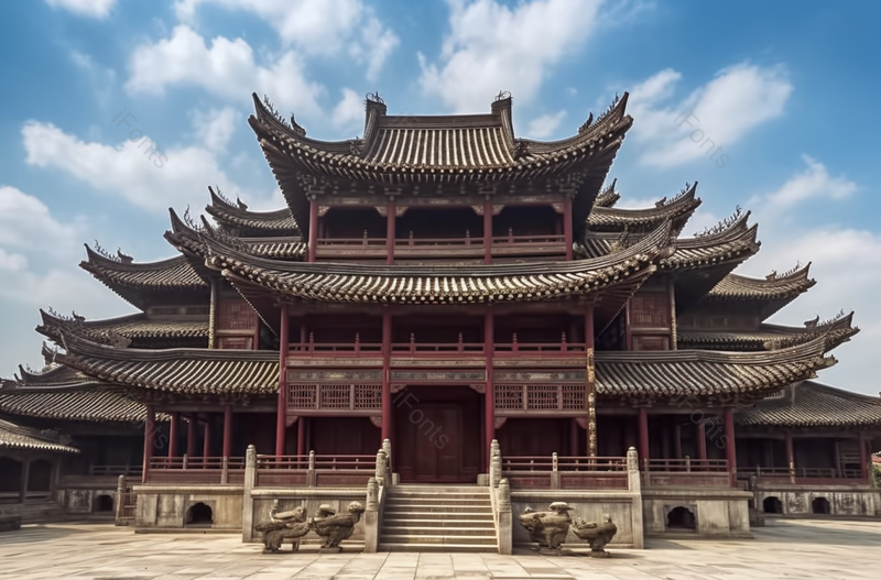 古建筑太湖第一峰卸茶楼生态园摄影图,高清,摄影图,摄影图片,图片大全,摄影图免费下载